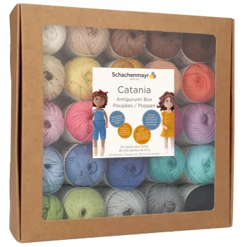 Amigurumi Box - POUPÉES - Catania - 25 x 20g - FR/NL