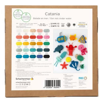 Amigurumi Box - BALADE EN MER - Catania - 25 x 20g - FR/NL