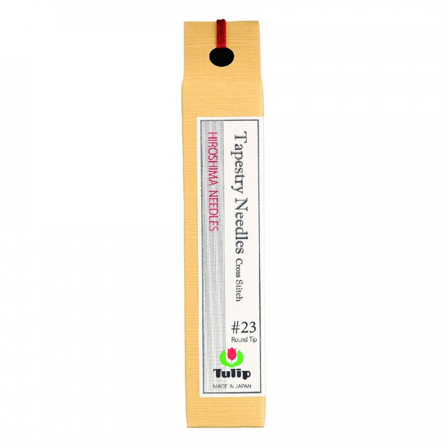 Tulip Tapisserie Nadeln - Kreuzstich - runde Spitze - No. 23 - 0,89 mm x 39,5 mm - 6 Stück