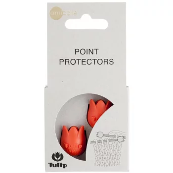 Tulip Point Protectors - LARGE - orange red