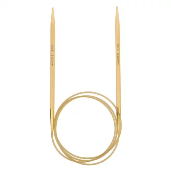 Tulip KNINA SWIVEL Circular Needle- Bamboo- 100 cm - 5 mm