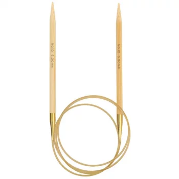 Tulip KNINA SWIVEL Circular Needle- Bamboo- 100 cm - 6 mm
