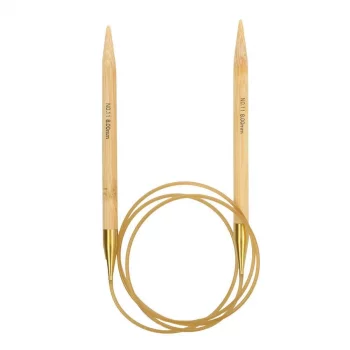 Tulip KNINA SWIVEL Circular Needle- Bamboo- 100 cm - 8 mm