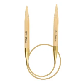 Tulip KNINA SWIVEL Aiguille Circulaire- Bambou- 40 cm - 8 mm