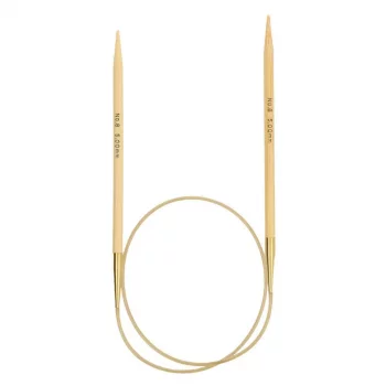 Tulip KNINA SWIVEL Circular Needle- Bamboo- 60 cm - 5 mm