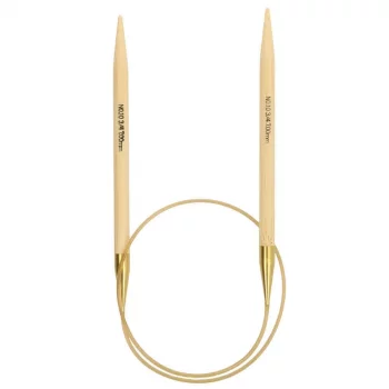 Tulip KNINA SWIVEL Circular Needle- Bamboo- 60 cm - 7 mm