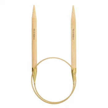 Tulip KNINA SWIVEL Circular Needle- Bamboo- 60 cm - 9 mm