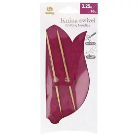 Tulip KNINA SWIVEL Aiguille Circulaire- Bambou- 80 cm - 3,25 mm