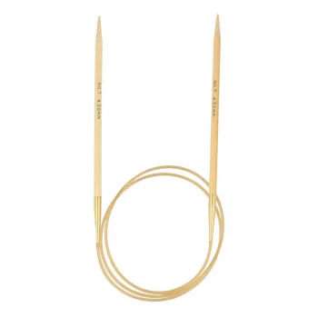 Tulip KNINA SWIVEL Circular Needle- Bamboo- 80 cm - 4,5 mm