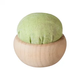 Tulip Pin Cushion - green - Moegi-iro