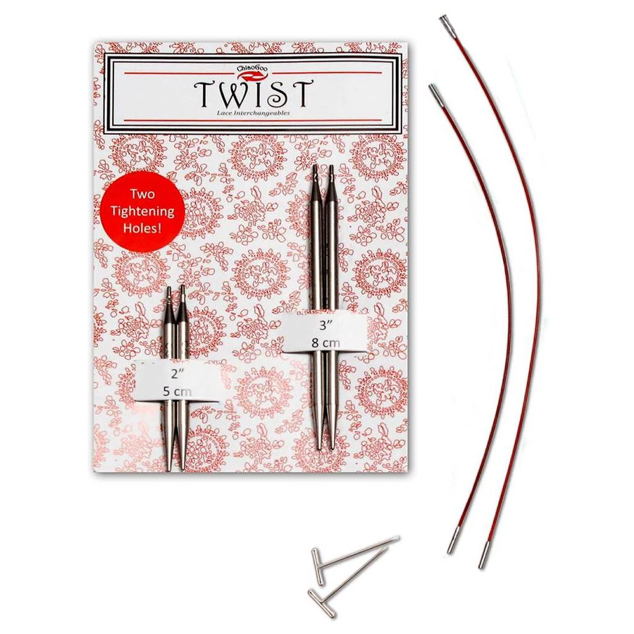 Shorties Interchangeable Tips - Twist Short Combo Pack – Maker+Stitch