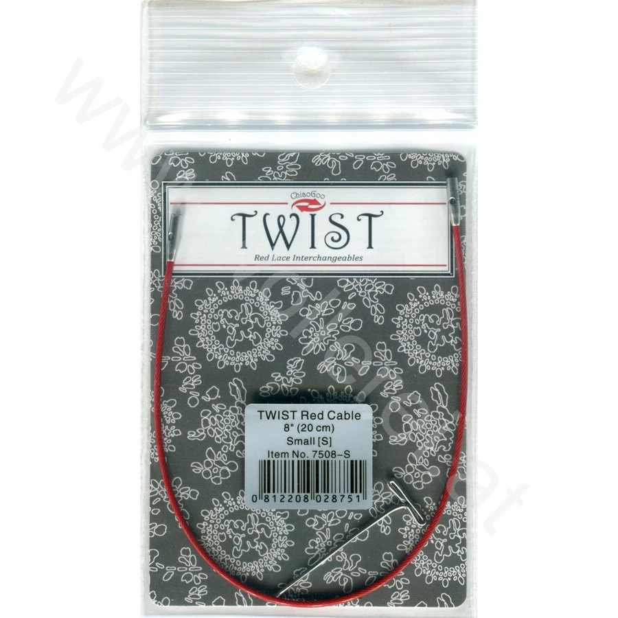 ChiaoGoo TWIST RED Cable - SMALL - 20 cm