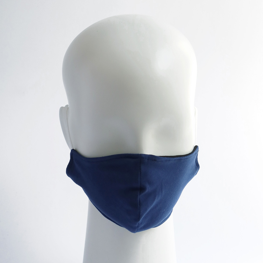 MouthNoseMask Organic Cotton marine » Wollerei