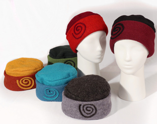 Spiral Caps