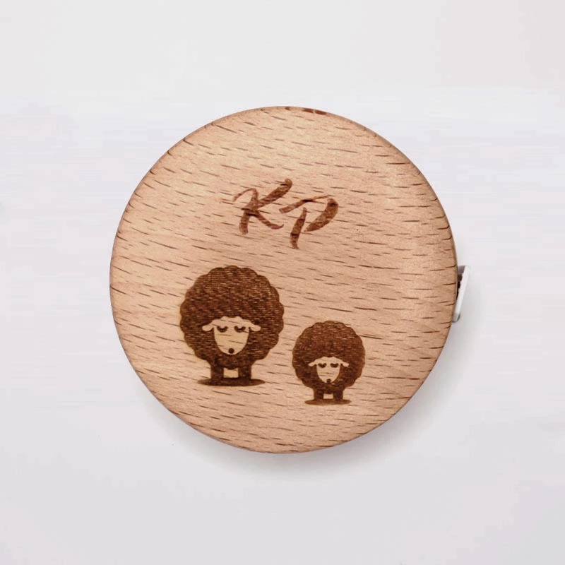 KnitPro Maßband - Holz - rund