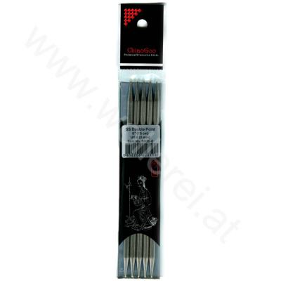 ChiaoGoo Nadelspiel Edelstahl 15 cm - 5 mm