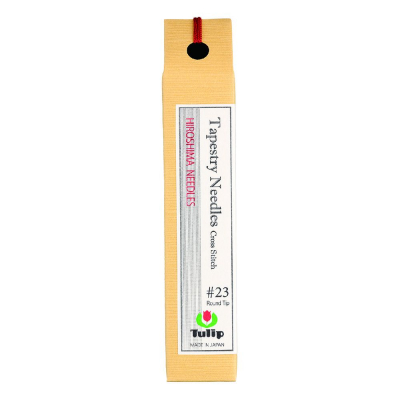 Tulip Tapisserie Nadeln - Kreuzstich - runde Spitze -  No. 23 - 0,89 mm x 39,5 mm - 6 Stück
