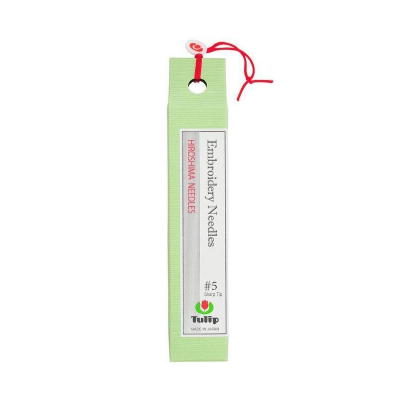 Tulip Sticknadeln - sharp point -  No. 5 - 0,84 mm x 41,3 mm - 6 pieces