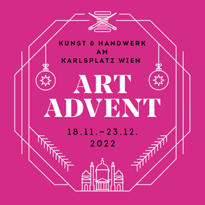 Visit the booth of Ehmert Design at the atmospheric Art Advent Christmas Market in front of the Karlskirche in Vienna