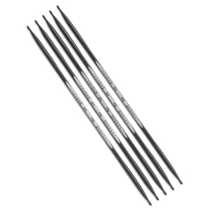 Innovation by Prym: Ergonomic double pointed needles Carbon
