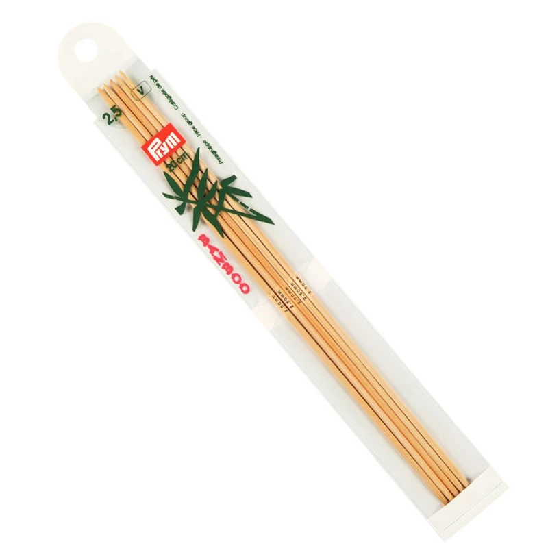 Prym Double Pointed Needles Bamboo 20 cm - 2,5 mm