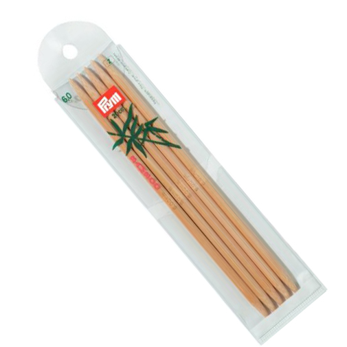 Prym Double Pointed Needles Bamboo 20 cm 6 mm » Wollerei