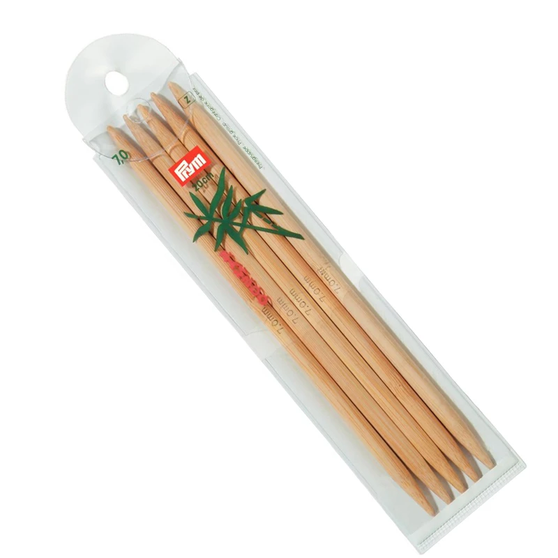 Prym Double Pointed Needles Bamboo 20 cm - 7 mm