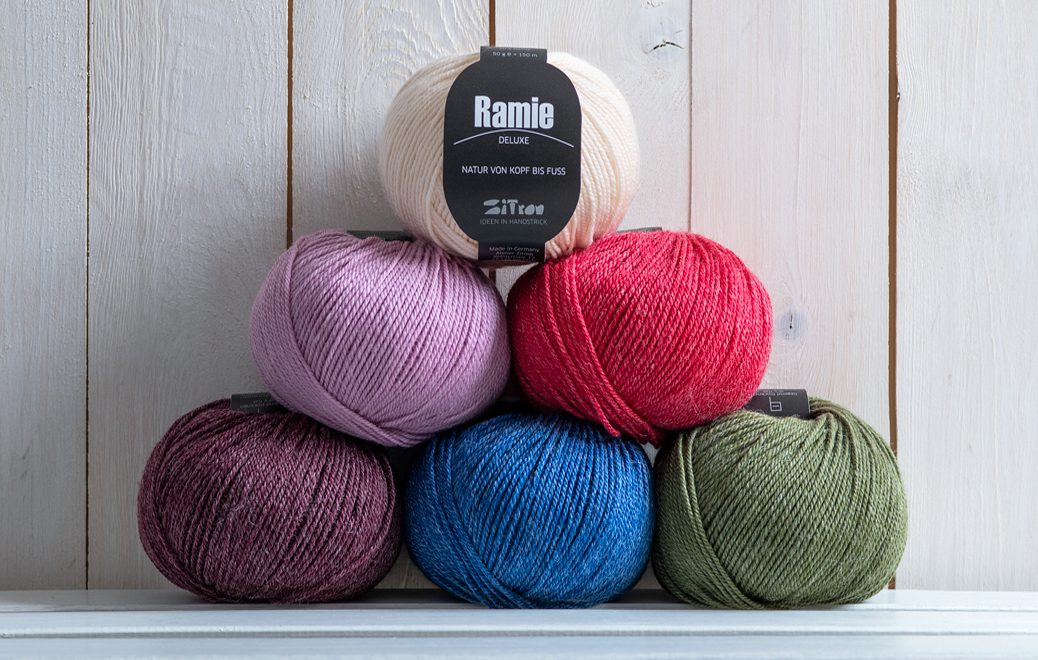 Atelier Zitron Ramie de Luxe in 6 new colors