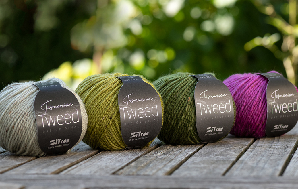 Atelier Zitron Tasmanian Tweed in 4 neuen Farben