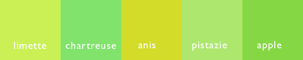 Color Scale Yellow Green