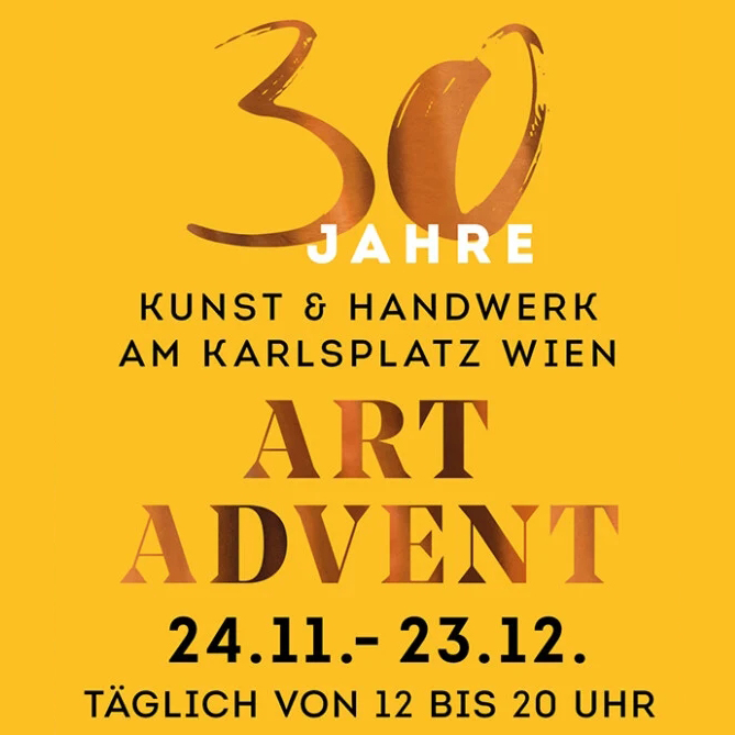 Art Advent vor der Karlskirche in Wien Art Advent vor der Karlskirche in Wien