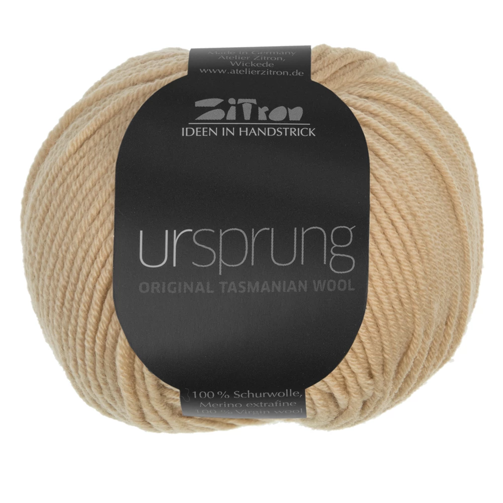 Ursprung: 100 % Original Tasmanian Merino extrafine